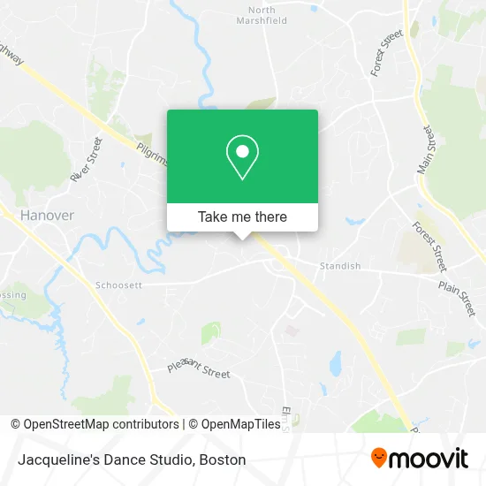 Jacqueline's Dance Studio map