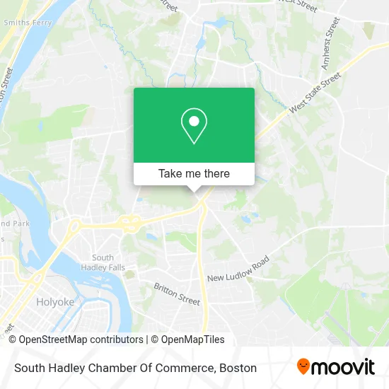 South Hadley Chamber Of Commerce map