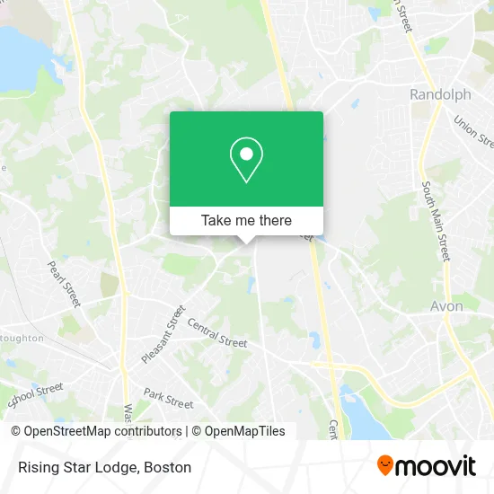 Rising Star Lodge map