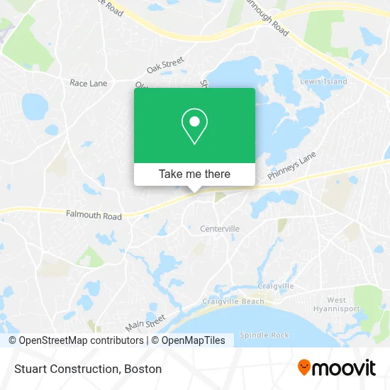 Stuart Construction map