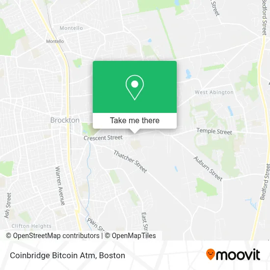 Coinbridge Bitcoin Atm map