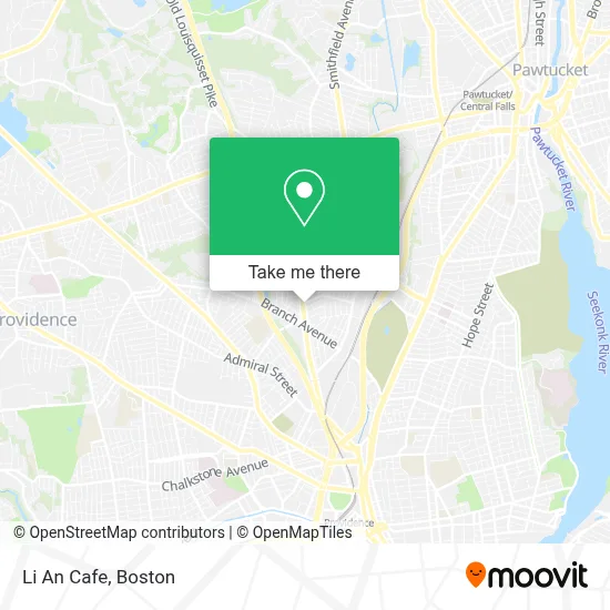 Li An Cafe map