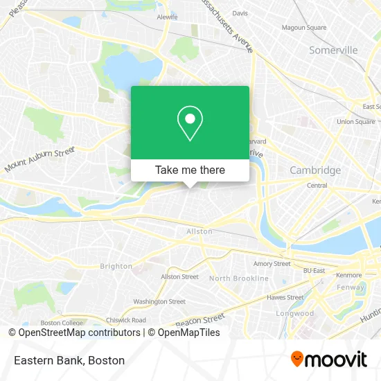 Eastern Bank map