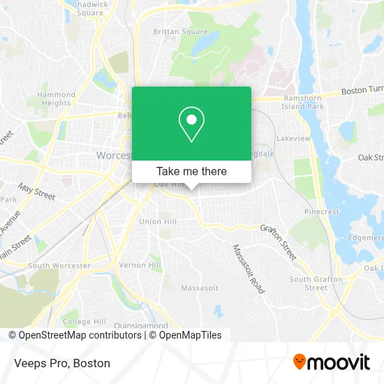 Veeps Pro map