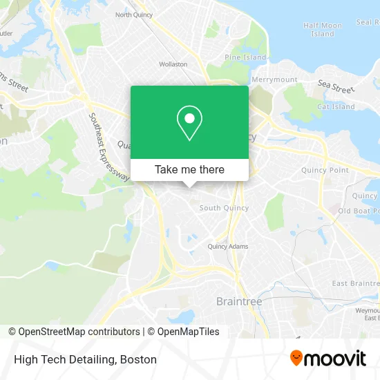 High Tech Detailing map