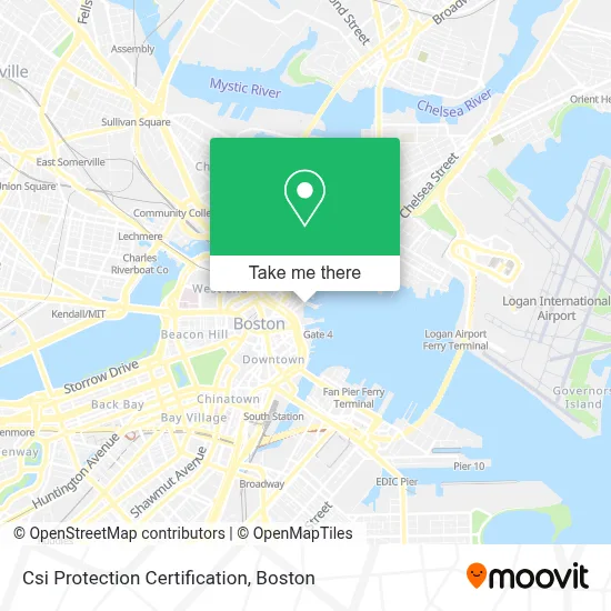 Csi Protection Certification map