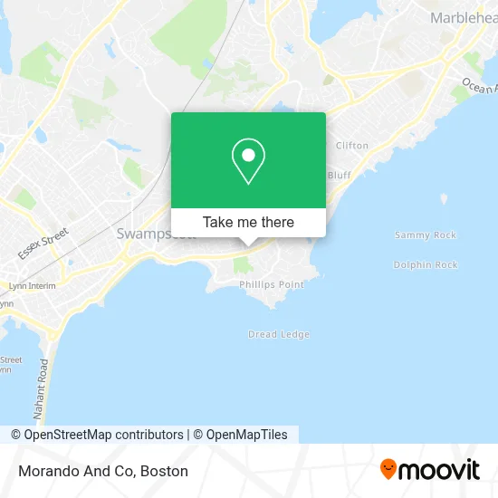 Morando And Co map