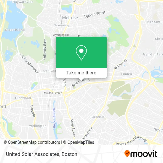 United Solar Associates map