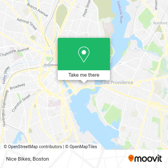 Nice Bikes map