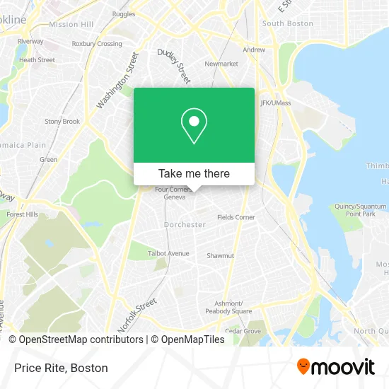 Price Rite map