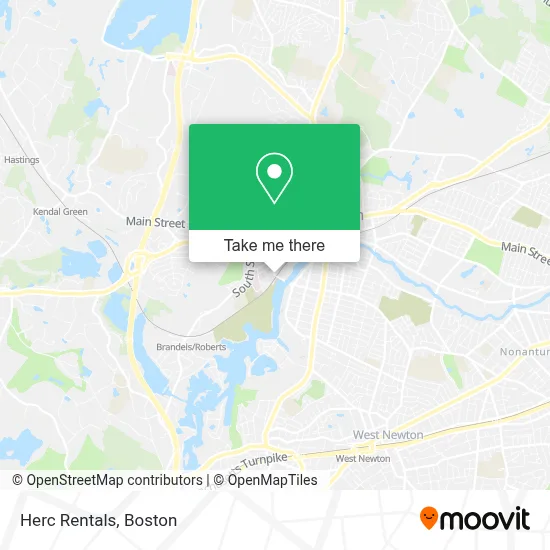 Herc Rentals map