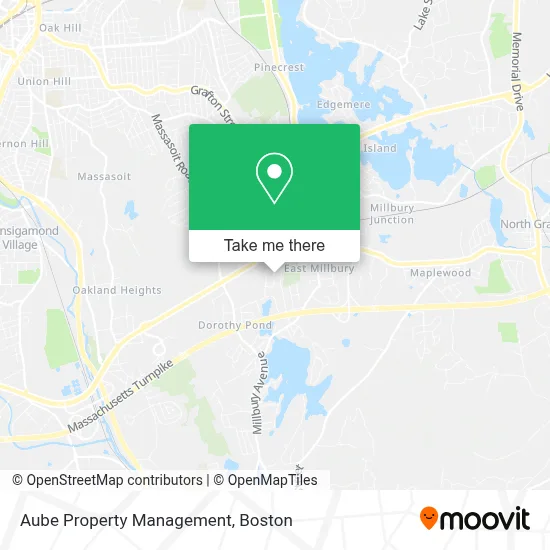 Aube Property Management map