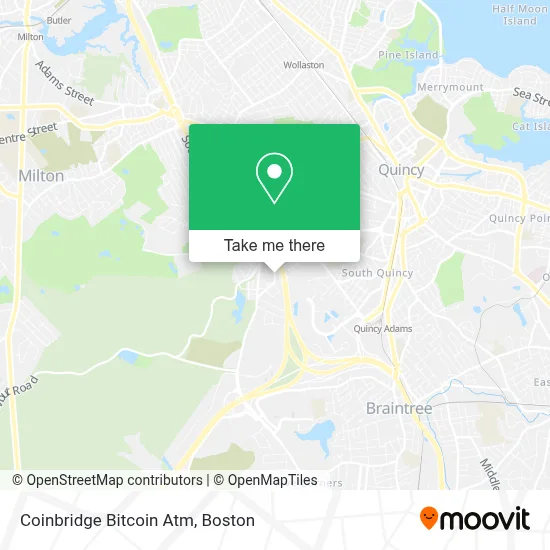 Coinbridge Bitcoin Atm map