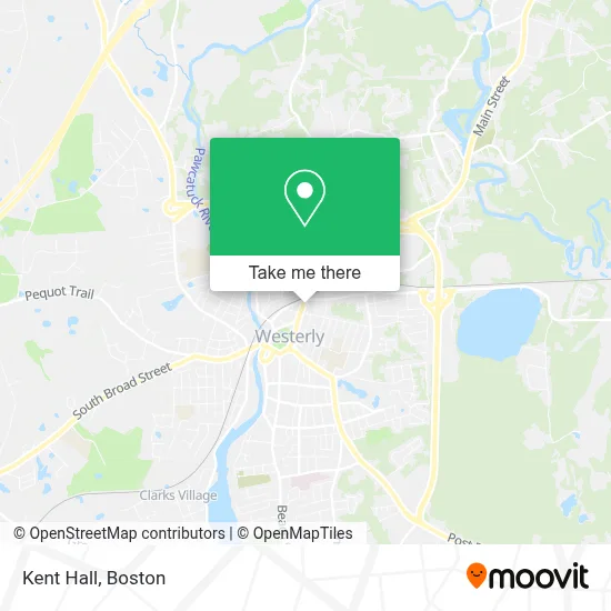 Kent Hall map