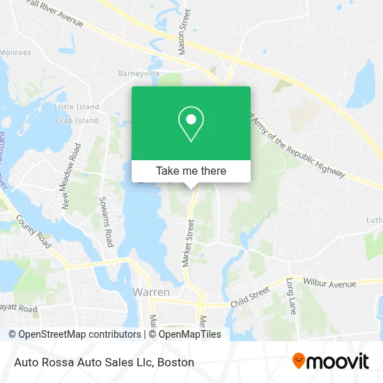 Auto Rossa Auto Sales Llc map