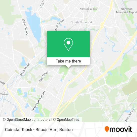 Coinstar Kiosk - Bitcoin Atm map