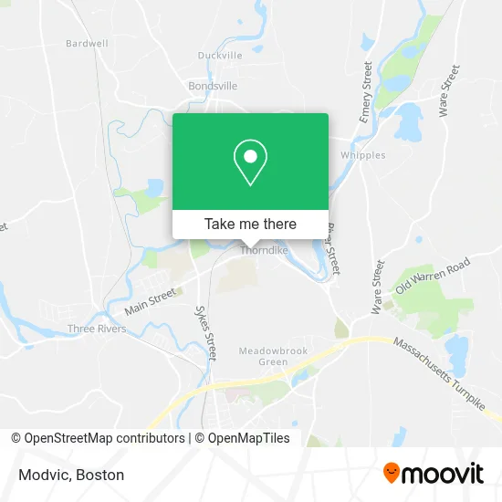 Modvic map