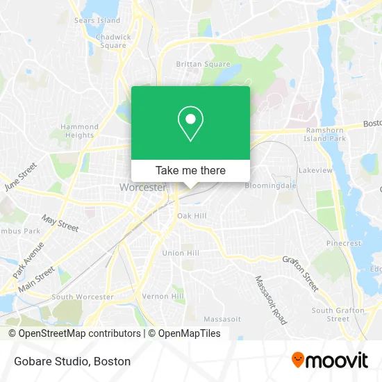 Gobare Studio map