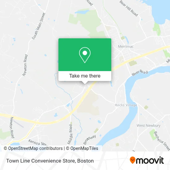 Town Line Convenience Store map