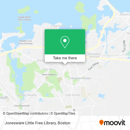 Jonesware Little Free Library map