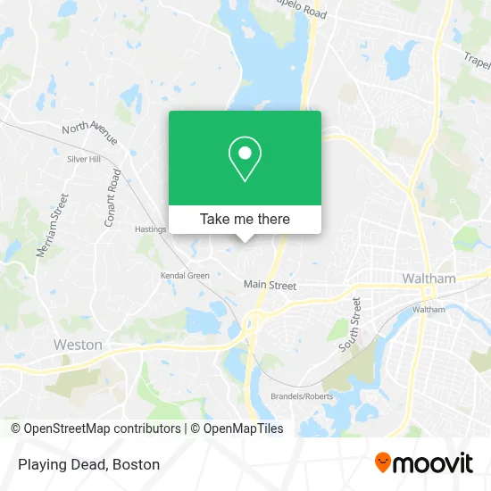 Playing Dead map