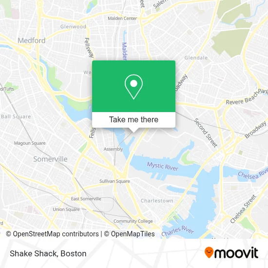 Shake Shack map