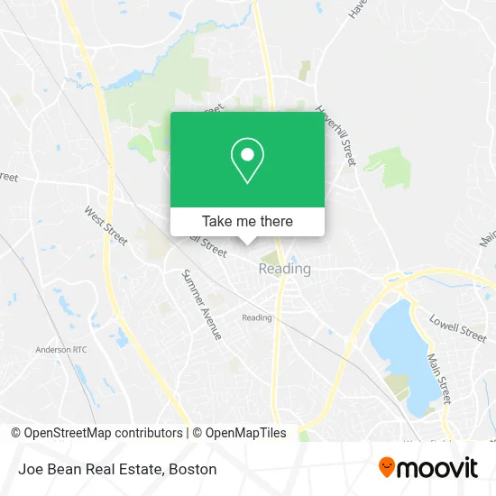 Joe Bean Real Estate map