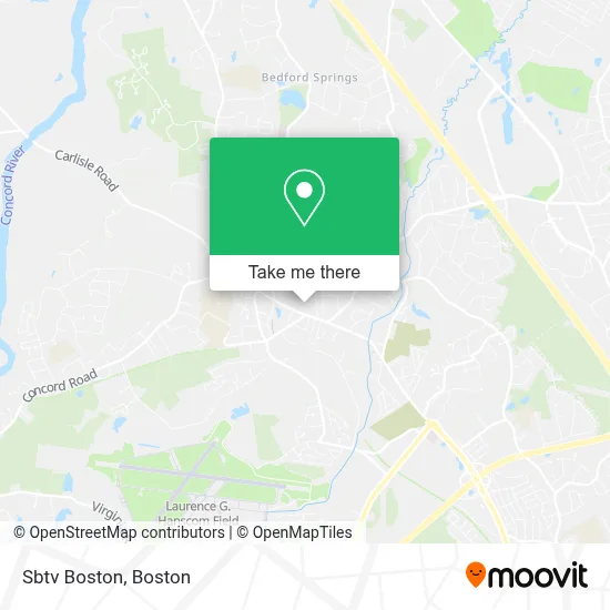 Sbtv Boston map