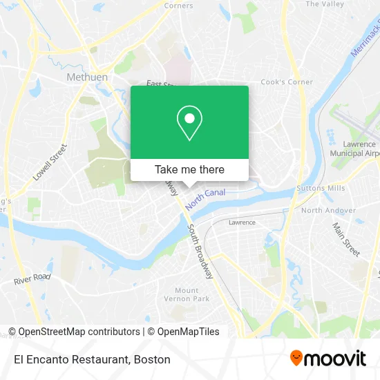 El Encanto Restaurant map