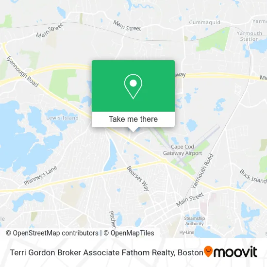 Terri Gordon Broker Associate Fathom Realty map