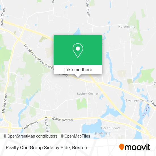 Realty One Group Side by Side map