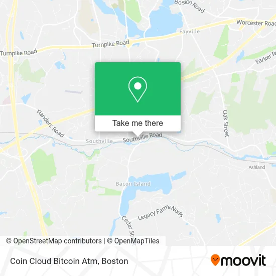 Coin Cloud Bitcoin Atm map