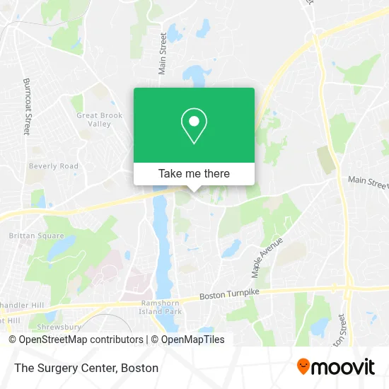 The Surgery Center map