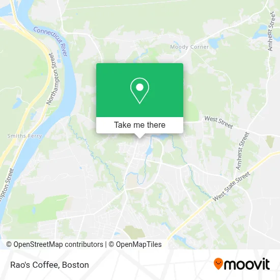 Rao's Coffee map