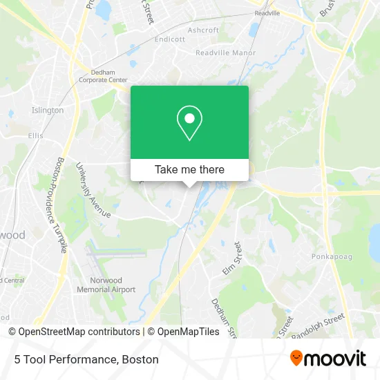 5 Tool Performance map