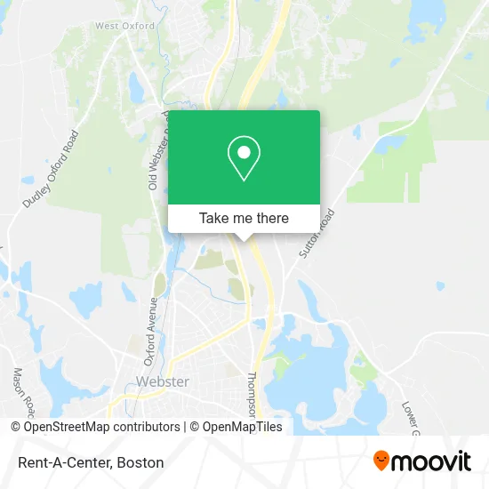 Rent-A-Center map
