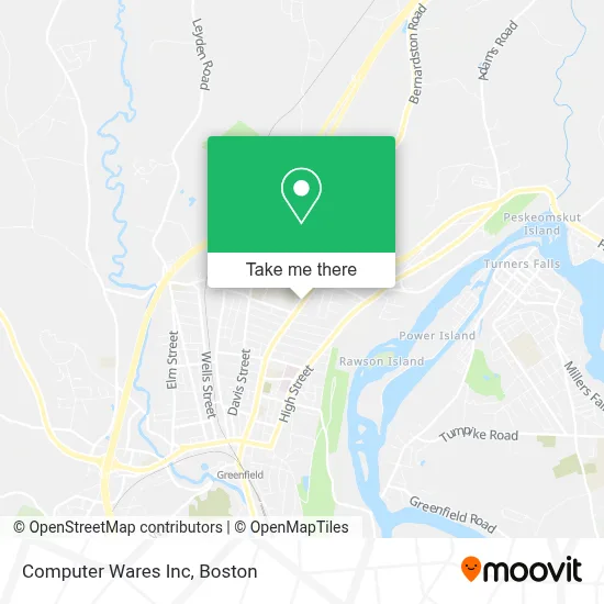 Computer Wares Inc map