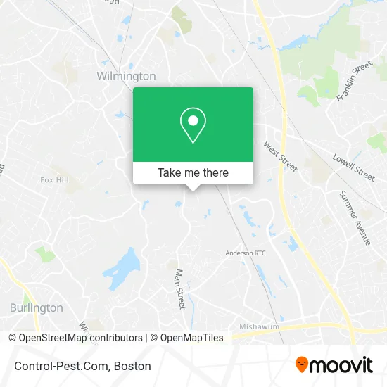 Control-Pest.Com map