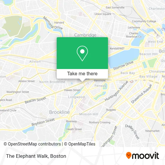 The Elephant Walk map