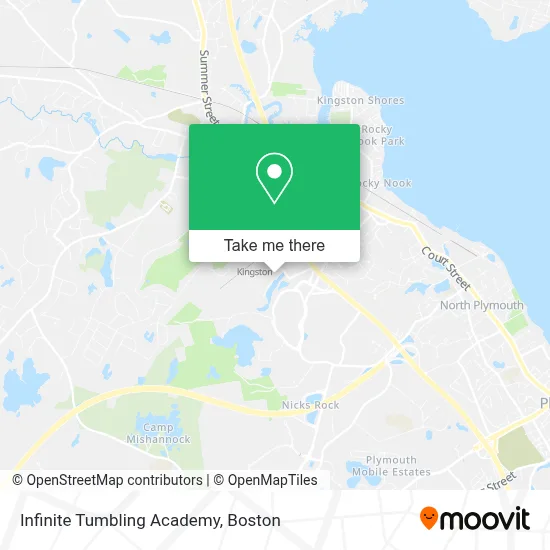 Infinite Tumbling Academy map