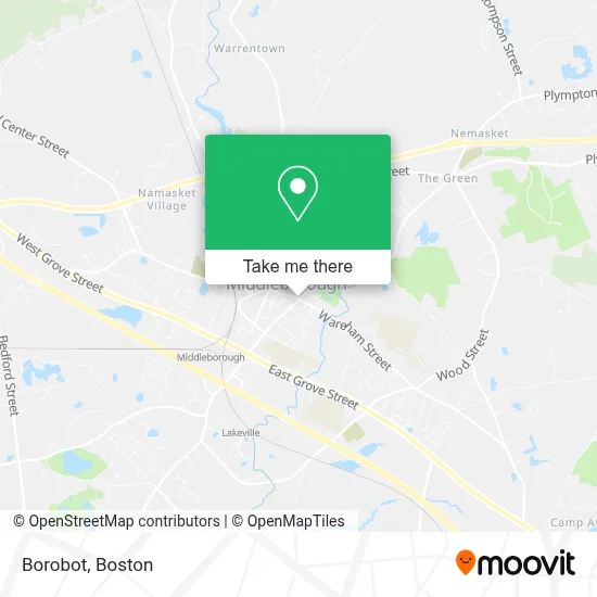 Borobot map