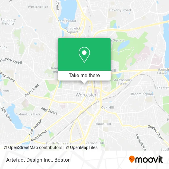 Artefact Design Inc. map