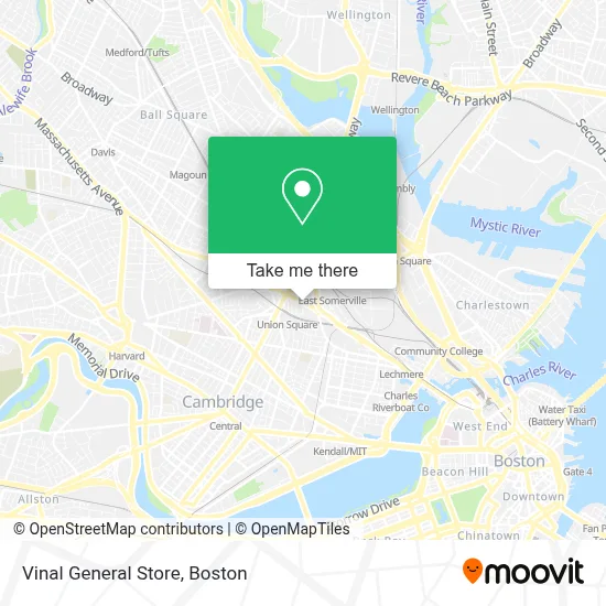 Vinal General Store map