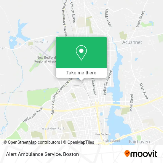 Alert Ambulance Service map