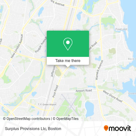 Surplus Provisions Llc map