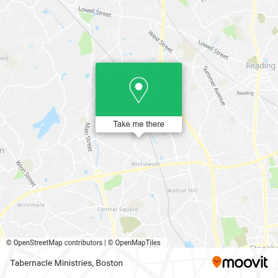 Tabernacle Ministries map