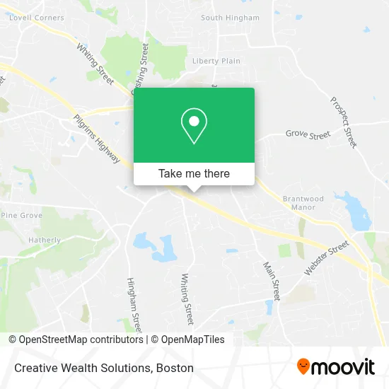 Creative Wealth Solutions map