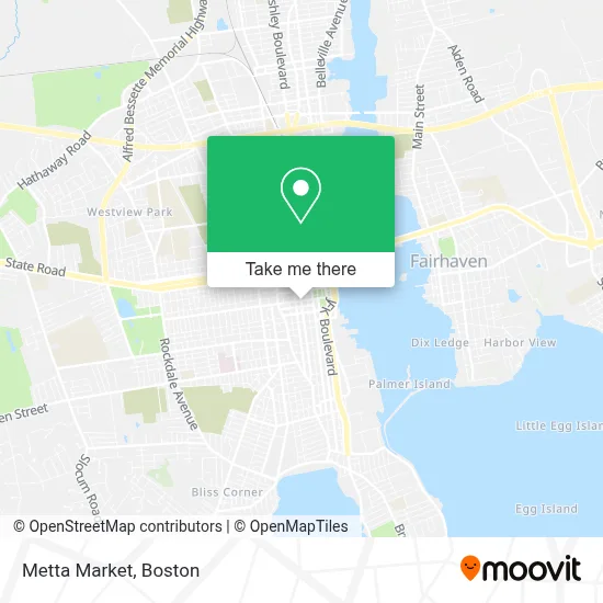 Metta Market map
