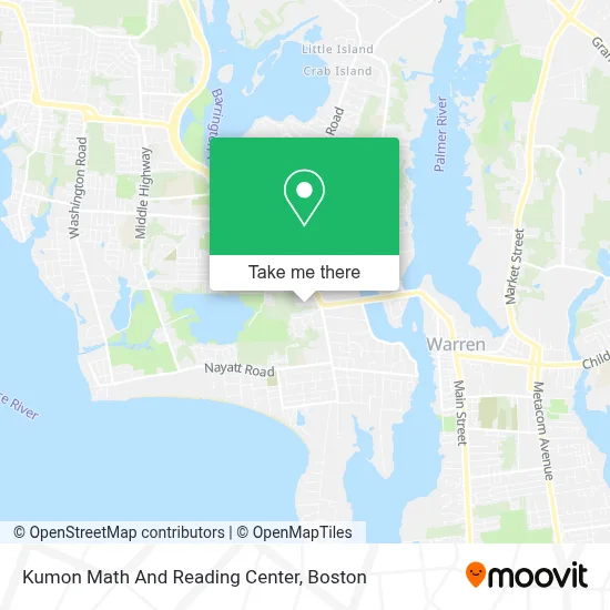 Kumon Math And Reading Center map