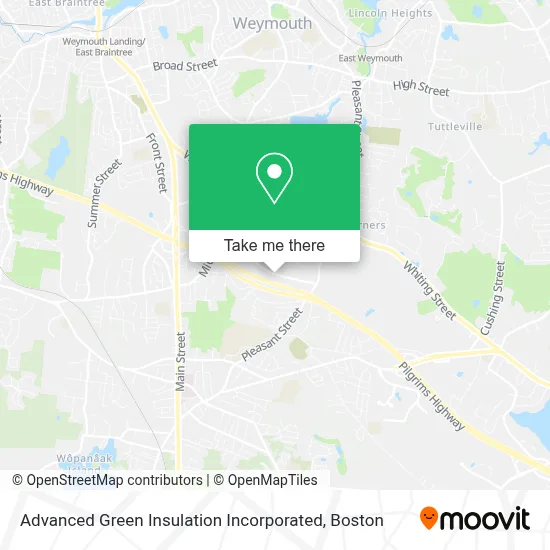 Advanced Green Insulation Incorporated map